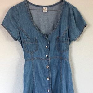Vintage Denim Dress